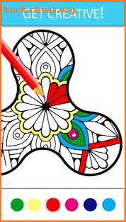 Coloring Book - Fidget Spinner screenshot