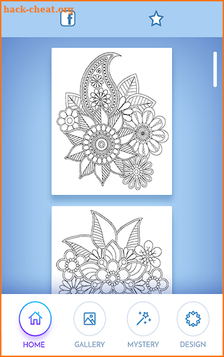 Coloring Book for Adults screenshot