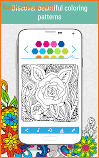 Coloring Book for Adults 🎨 HoliColoring screenshot