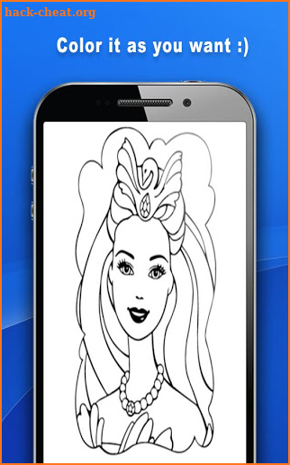 Coloring Book For Barbie screenshot