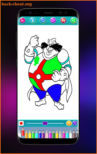 Coloring Book For Bleau Soni screenshot