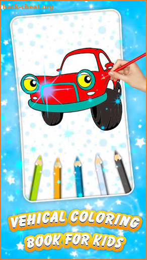 Coloring Book For Car screenshot