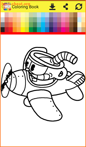 Coloring Book for Cuphed screenshot