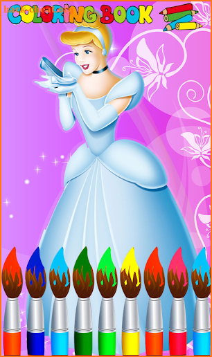 Coloring Book for Disney Princess screenshot