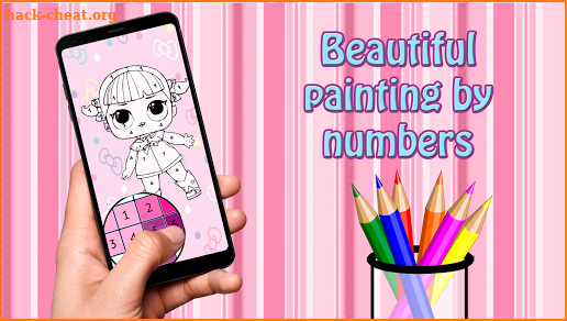 Coloring Book for Dolls Surprise new screenshot