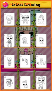 Coloring book for L.Q.L Surprise Dolls for fans screenshot