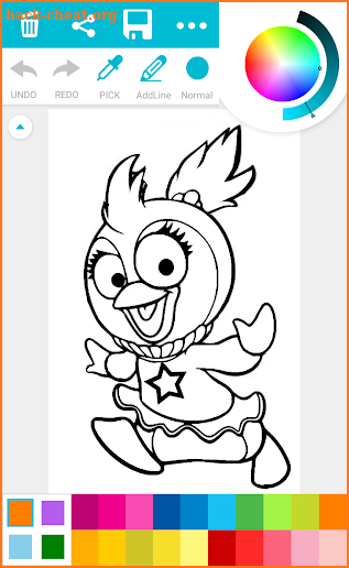 Coloring Book for Mupet Babies 2018 screenshot