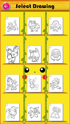 Coloring Book for Pokem Monsters screenshot