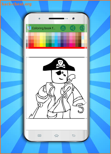 Coloring Book for Roblax screenshot