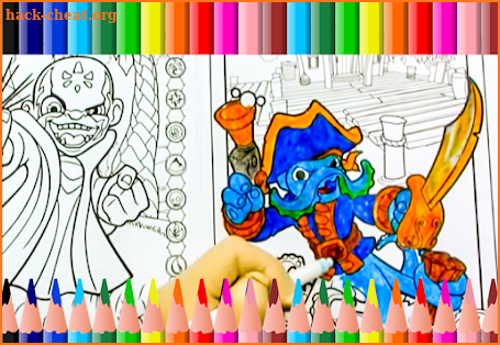 Coloring Book For Skylanders Fans 2018 screenshot