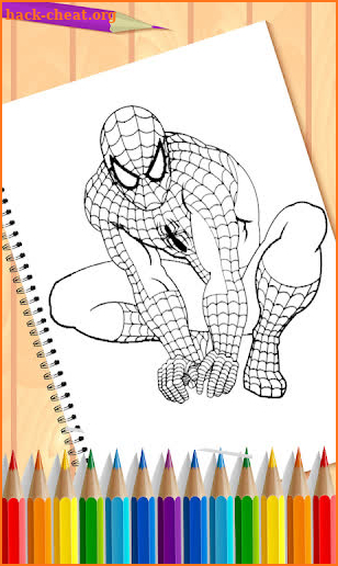 coloring book for Spider : Coloring woman 2020 screenshot