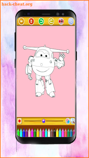 coloring book For super swings fans screenshot