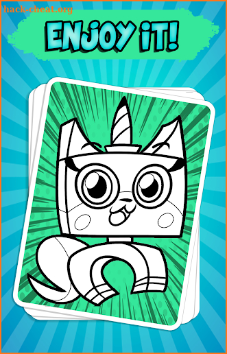 Coloring Book for Unikitty screenshot