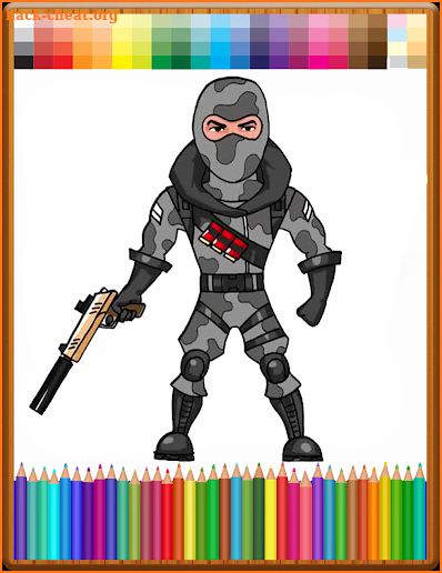 Coloring Book Fortnite screenshot