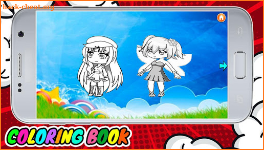 Coloring Book Gacha screenshot