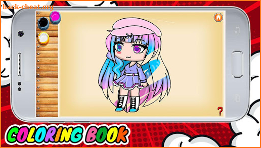 Coloring Book Gacha screenshot