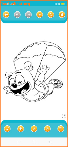 Coloring book Gummy Bear screenshot