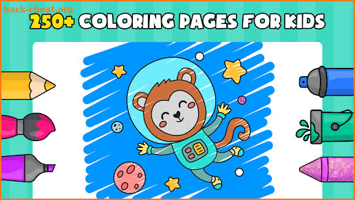 Coloring book - kids fun Games screenshot