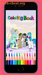 Coloring Book - Little Pony for Kids screenshot