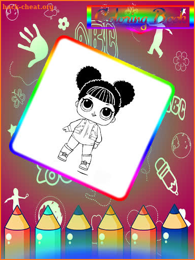 Coloring Book - LOL Surprise Dolls screenshot