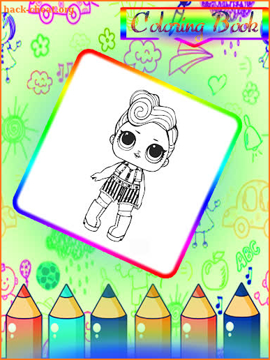 Coloring Book - LOL Surprise Dolls screenshot