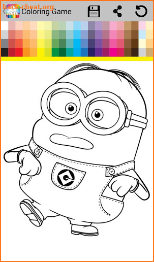 Coloring Book Minion screenshot