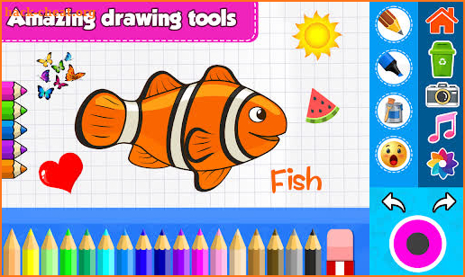 Coloring Book Painting Game screenshot