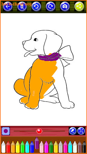 Coloring Book Super Dogs screenshot