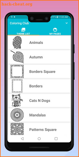 Coloring Club - Adult Coloring Book screenshot