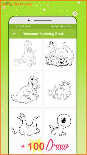 Coloring Dinosaur Book Pro screenshot