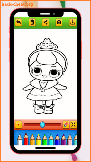 Coloring Dolls Dolls Lol Funny screenshot