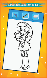 Coloring For Equestria Girls screenshot