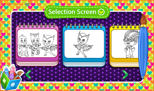 Coloring For Pj Masks - Colouring Book screenshot