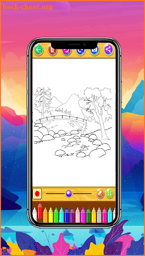 Coloring Fun Nature screenshot