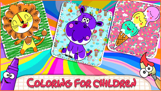 Coloring game for children screenshot