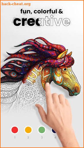 Coloring Game, Paint by Number screenshot