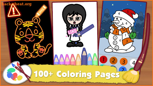 Coloring Games: Art Draw Paint screenshot