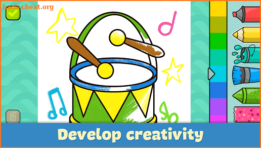 Coloring games for kids screenshot