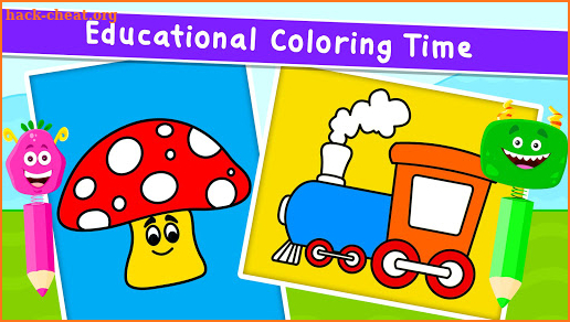 Coloring Games for Kids - Drawing & Color Book screenshot