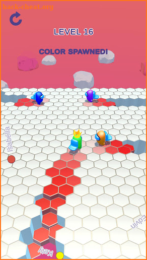 Coloring Guys io: Run and Paint screenshot