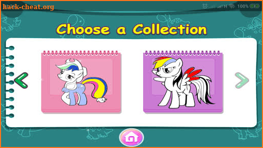 Coloring Horse Pony Book screenshot