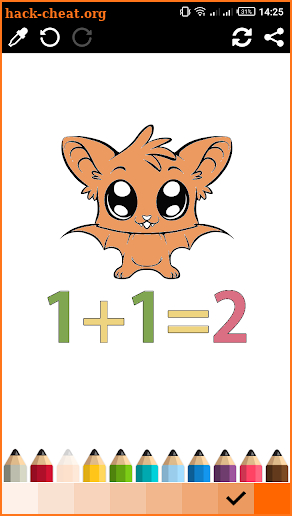 Coloring Math Kids Numbers - Learn Add, Subtract screenshot