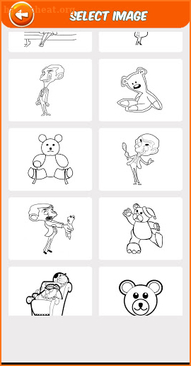 Coloring Mr Funny For Kids screenshot