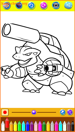 Coloring Pages For Poke Monster screenshot