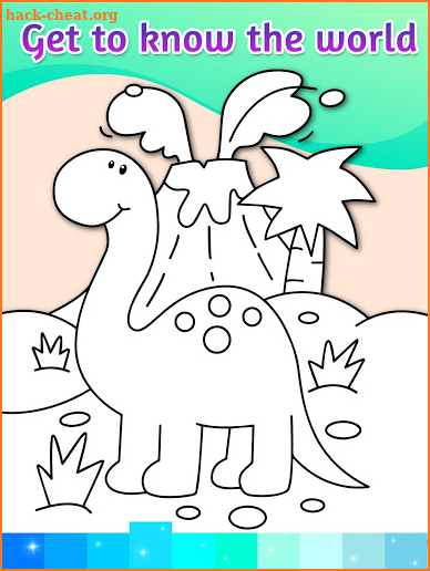 Coloring Pages Kids Games with Animation Effects screenshot