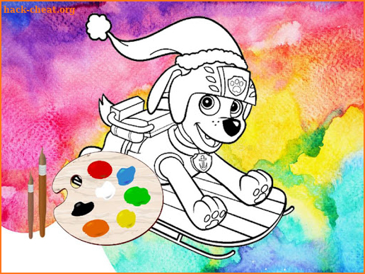 Coloring Paw Patrol Pro screenshot