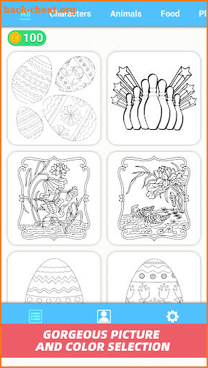 Coloring Puzzle Book - Free Casual Games screenshot