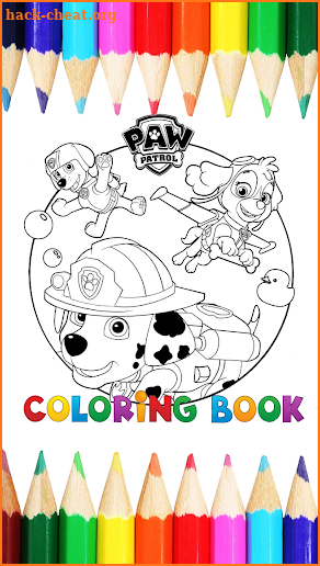 Coloring Ryder Page Paw Game Puppy Patrol screenshot