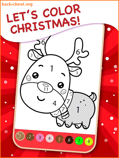 coloring santa claus screenshot