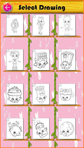 Coloring Shopkins Kawaii screenshot